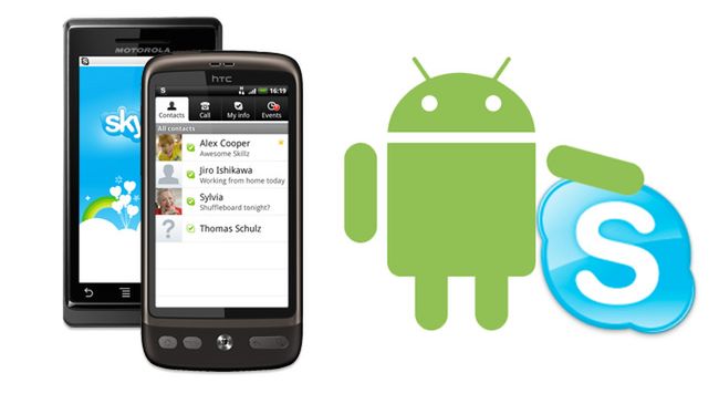 Skype dla Androida - test 1