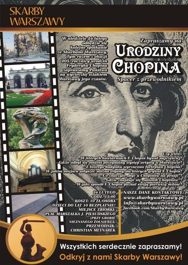 Urodziny Chopina - spacer z przewodnikiem