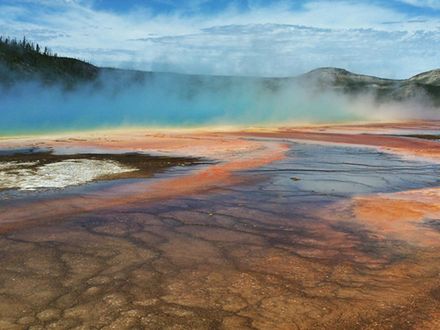 Yellowstone - tęczowa ziemia