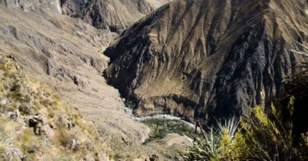 Kanion Colca, najgłębszy na świecie