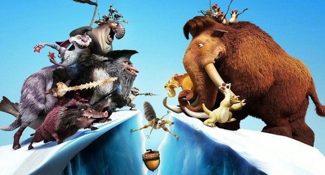 "Epoka lodowcowa 5: Mocne uderzenie" pełna meteorów (wideo)