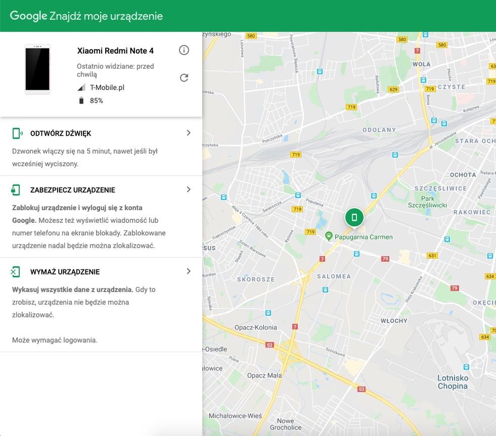 Jak namierzyć zgubiony lub skradziony telefon przez internet? Podpowiadamy 3