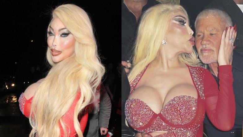 Jessica Alves na imprezie