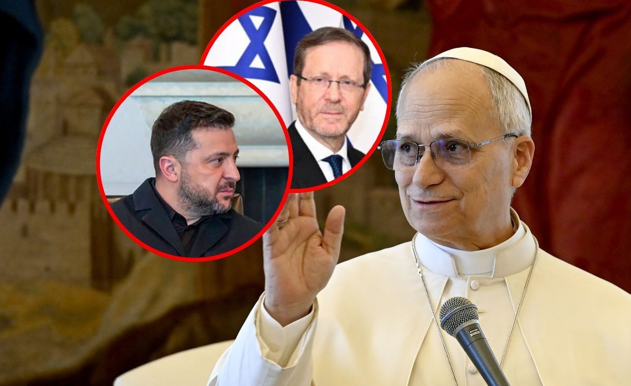 Leon XIV rozmawiał z Herzogiem i Zełenskim