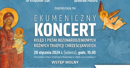 Hej kolęda, kolęda. Wyjątkowy koncert chórów lubelskich. Udział w wydarzeniu jest bezpłatny
