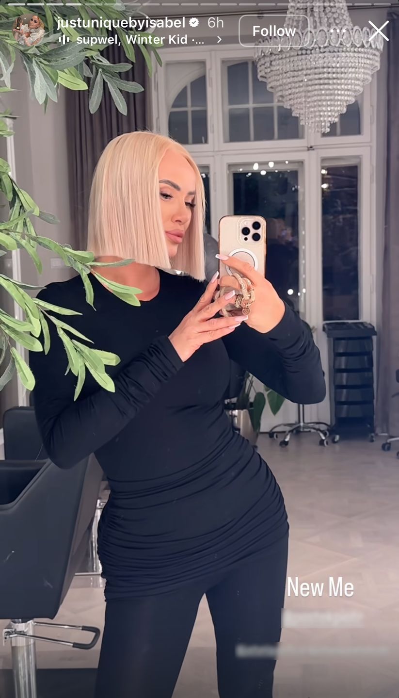 Izabela Macudzińska chwali się nową fryzurą