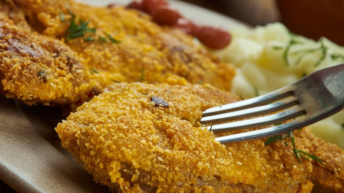 Kotlety mielone z pianą z białek