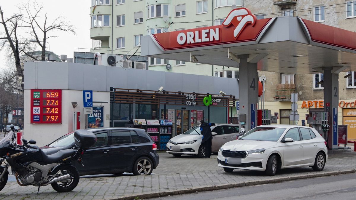 Tankowanie na Orlenie