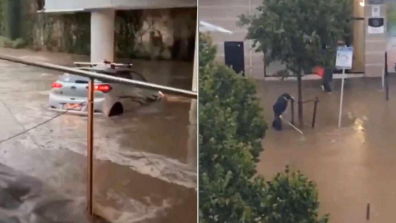 Załamanie pogody w Hiszpanii. Nagrania z Katalonii