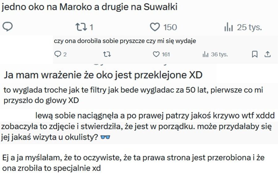 Komentarze dotyczące zdjęcia Aleksandry Żelazowskiej