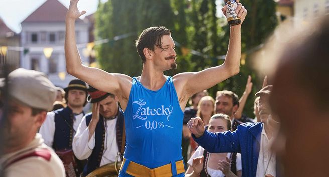 „Chmielowe Mistrzostwa Świata” w reklamie piwa Žatecký 0,0%