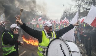 Paraliż Warszawy. Wielki protest rolników. Zobacz zdjęcia