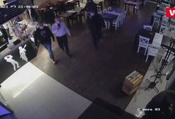 Bezwzględne zachowanie policji w restauracji. Wszystko nagrały kamery