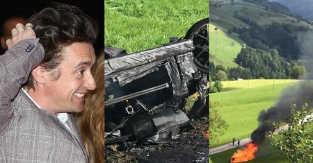 Były gwiazdor "Top Gear" miał wypadek! "Samochód doszczętnie się spalił"
