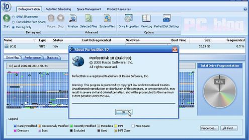 Defragmentator plików PerfectDisk w nowej odsłonie 1