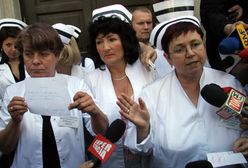 Pielęgniarki przebywające w kancelarii premiera rozpoczęły głodówkę