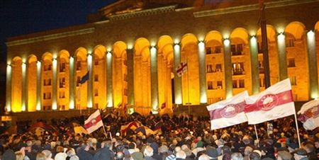 Zwolennicy opozycji chcą ustąpienia prezydenta Gruzji