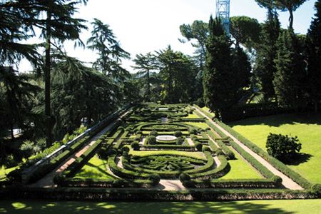 Fragmenty renesansowego ogrodu włoskiego