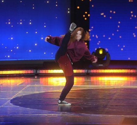 "Tylko taniec. Got to dance": Niezwykła tancerka z Mołdawii! Przekona jury do hip hopu?