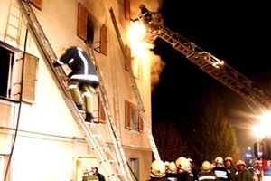11 osób zginęło w pożarze w domu starców