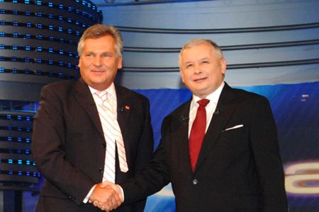 Zakończyła się debata Kaczyński - Kwaśniewski