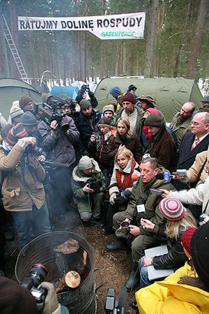 Greenpeace przeciwko rozkazowi inwigilacji ekologów