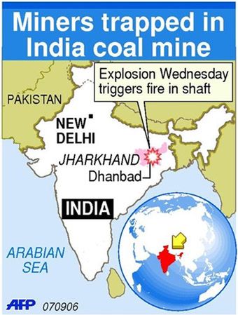 53 górników zginęło w kopalni w Indiach