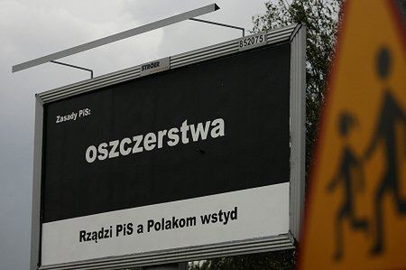 PiS: mieliśmy rację ws. billboardów Platformy