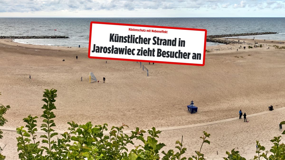 Niemcy się rozpływają. Artykuł o Jarosławcu.