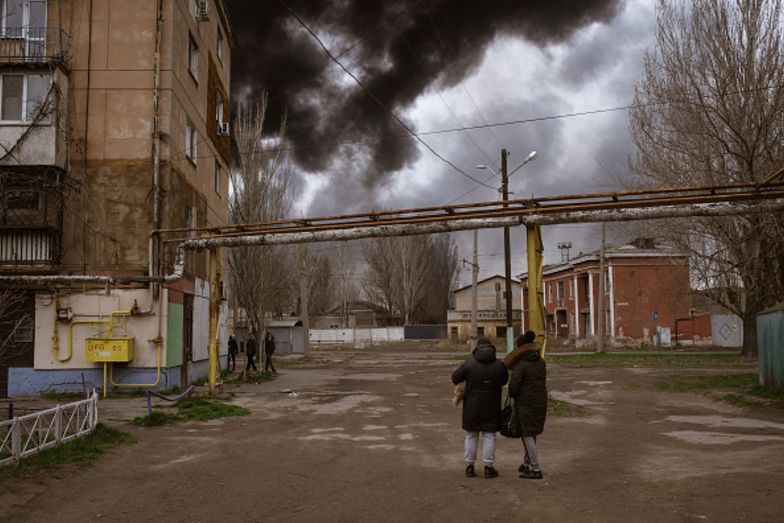 "Wybuch słyszało całe miasto". To nie sprawka Rosjan, a Ukraińców