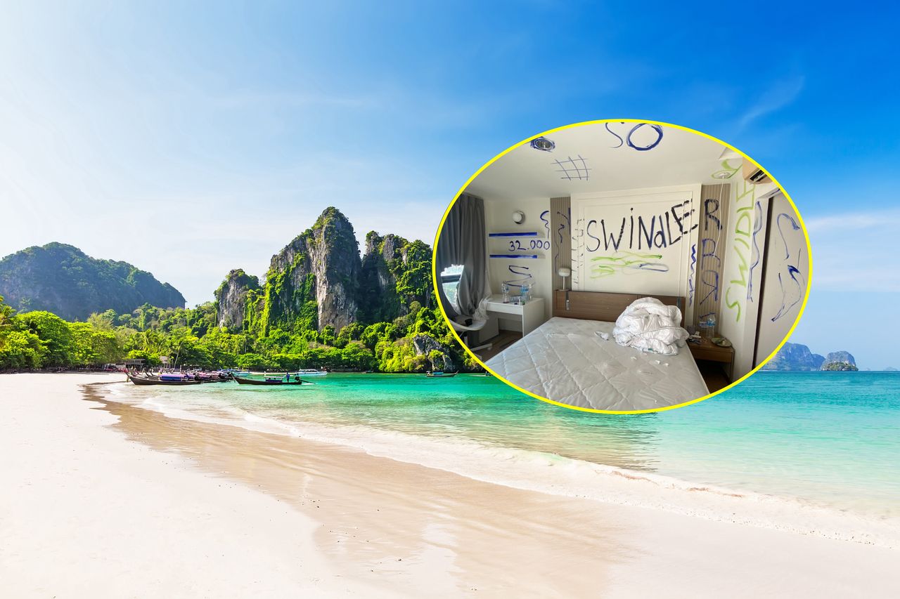 Wynajmowała apartament na Phuket. Zostawiła go w opłakanym stanie