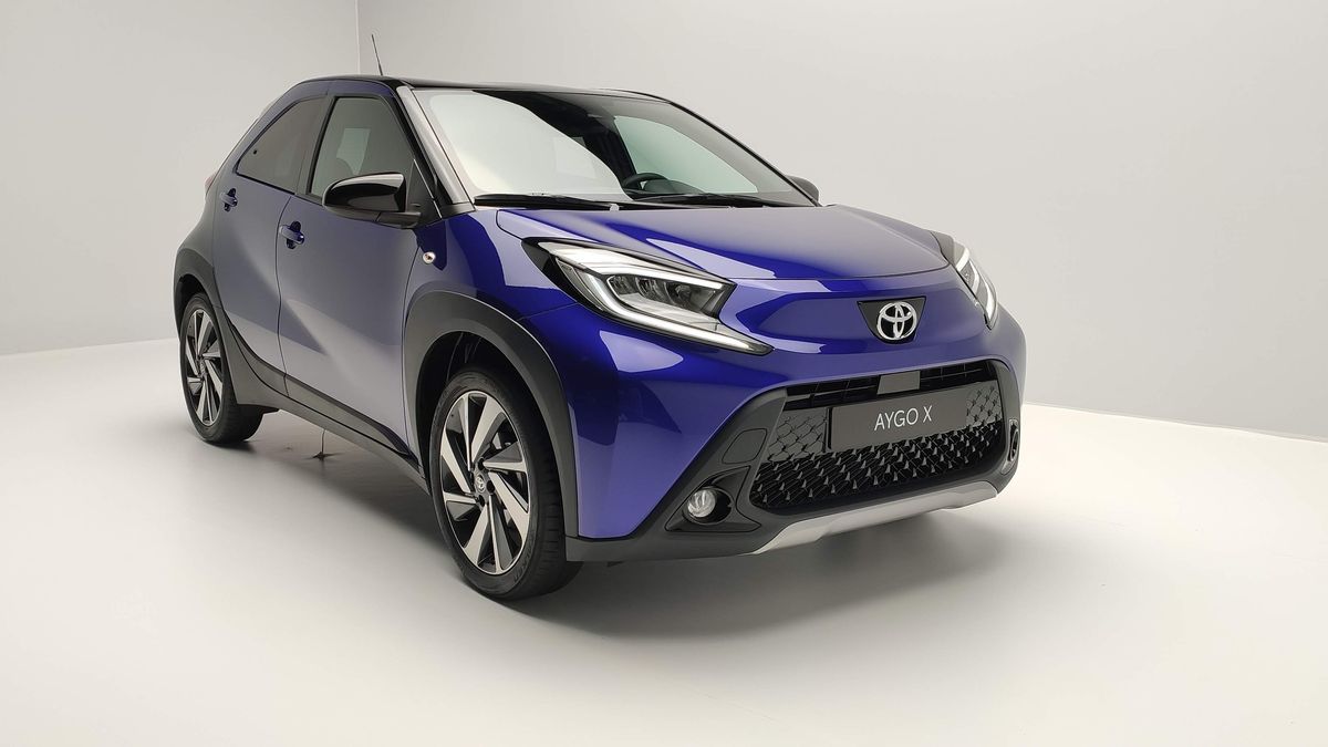 Aygo X wygląda na znacznie większe niż jest w rzeczywistości