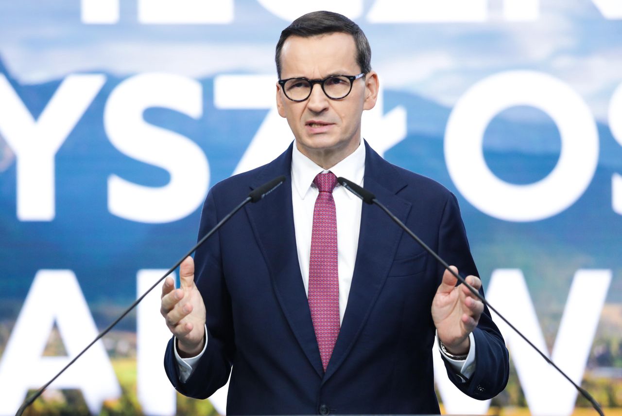 Jedno zdanie. Morawiecki zamieścił wpis po orędziu Dudy