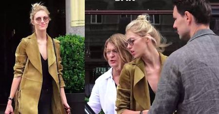Anja Rubik z rodzicami i mężem!