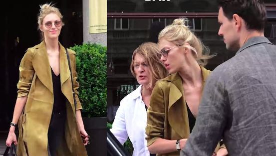 Anja Rubik z rodzicami i mężem!