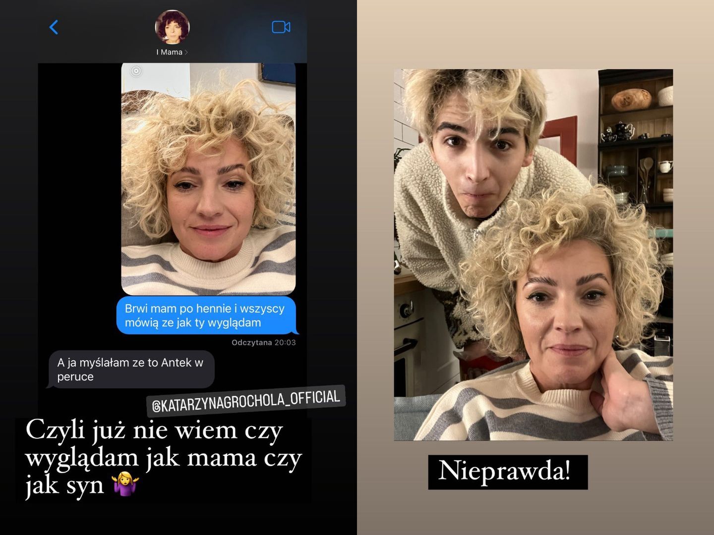 Dorota Szelągowska pokazała wymianę SMS-ów z mamą