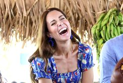 Księżna Kate dała się porwać do tańca na Karaibach. Wyglądała cudownie