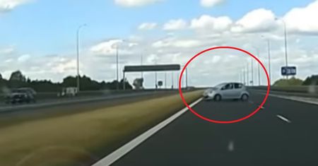 Pod prąd na autostradzie A4. Przerażające nagranie trafiło do sieci