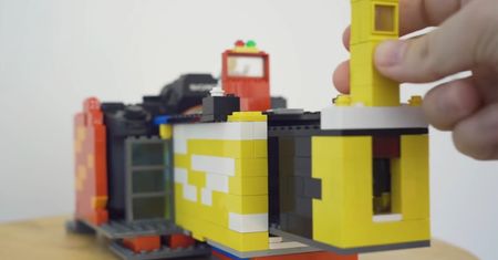Działający obiektyw z klocków LEGO. Kwarantanna wzmaga kreatywność