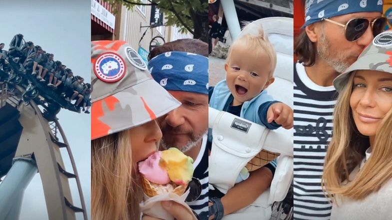 Majdanowie szaleją w szwedzkim parku rozrywki 