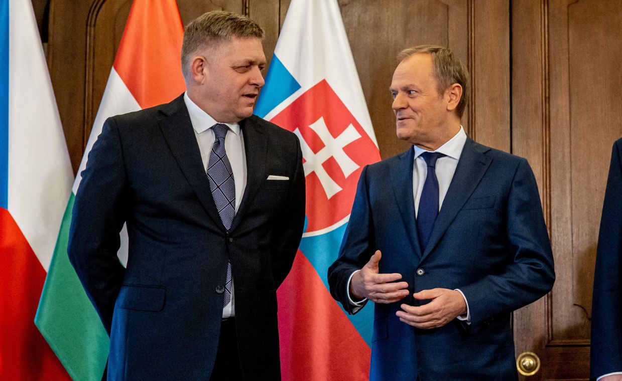 Brawurowe wyznanie Fico. Tusk aż się zaśmiał