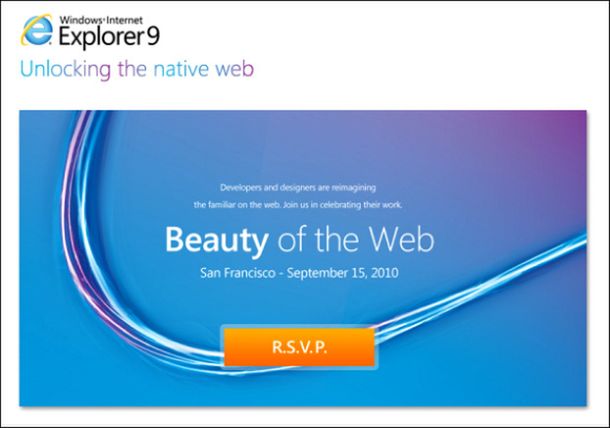 Internet Explorer 9 beta już we wrześniu 1