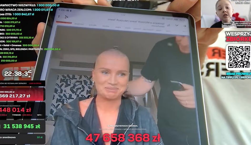 Maffashion ogoliła się na łyso