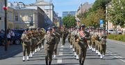 Lublin: Przemarsz kompanii honorowych z okazji Święta Wojska Polskiego