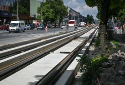 Częstochowa. Filtr powietrza w centrum miasta. Nowe tory tramwajowe ze specjalnych płyt