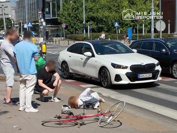 Warszawa: Potrącenie rowerzystki w centrum. Poszkodowana trafiła do szpitala