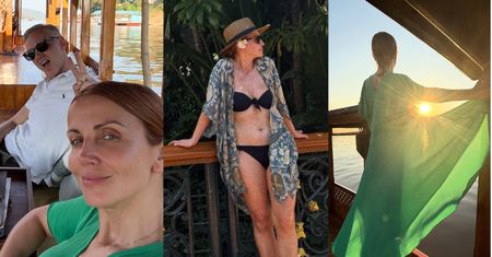 Katarzyna Zielińska relacjonuje urlop w Laosie. Są zdjęcia w bikini i czułe kadry z mężem (ZDJĘCIA)