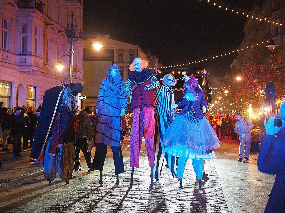 Upiorna Parada przeszła ul. Piotrkowską