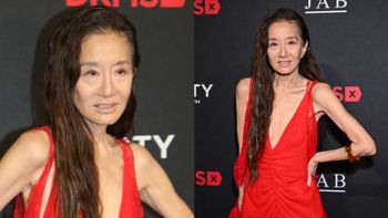 Vera Wang zachwyca w czerwonej kreacji na gali w Nowym Jorku. 76-letnia projektantka znalazła sposób na wieczną młodość?
