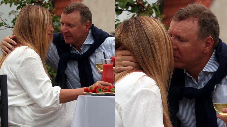 Jacek Kurski wraz z żoną Joanną świętują pierwszą rocznicę ślubu kościelnego